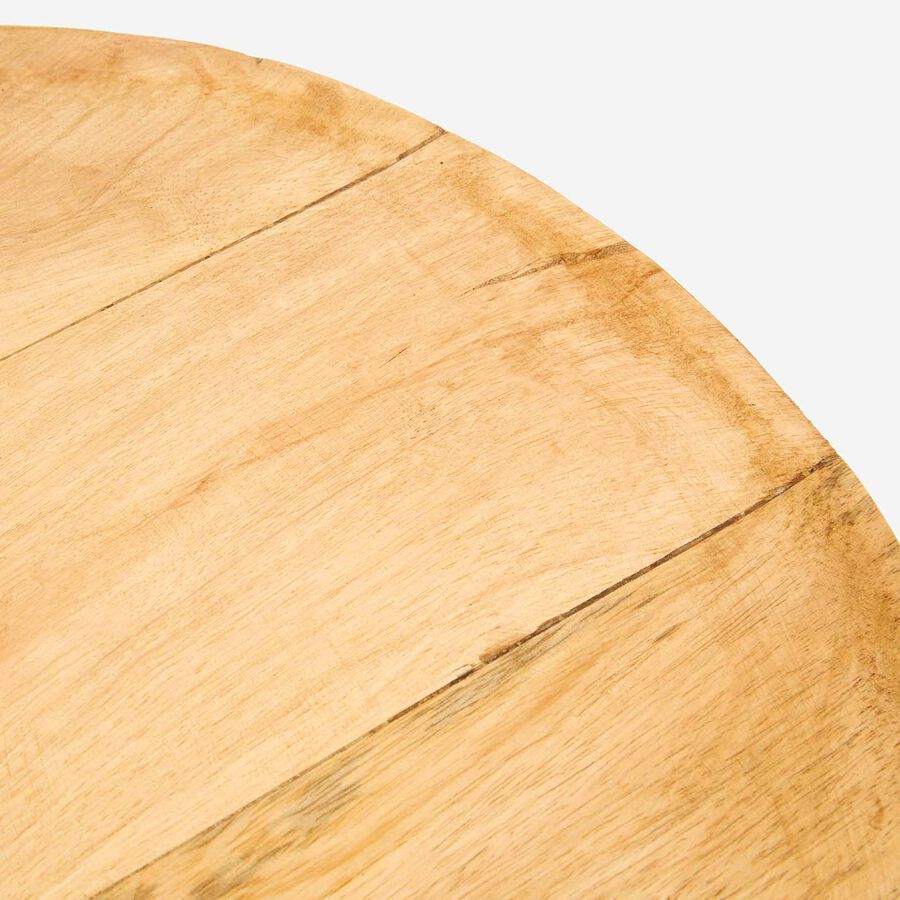 Plato de madera de 38cm