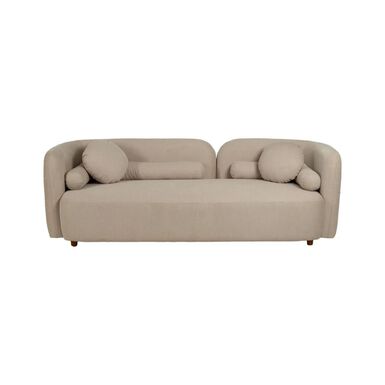 Sof&aacute; de 3 plazas de poli&eacute;ster Aria 223x88x72cm