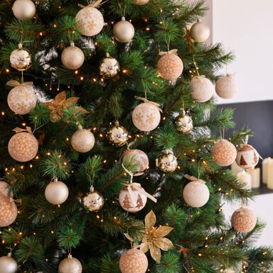 Árbol de Navidad Dorado