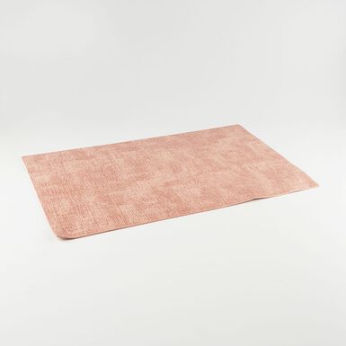 Mantel individual de doble cara rosa coral Tiffany 43x30cm - Guzzini