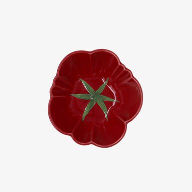 Bol de tomate rojo de porcelana Huerta 15,5x7cm