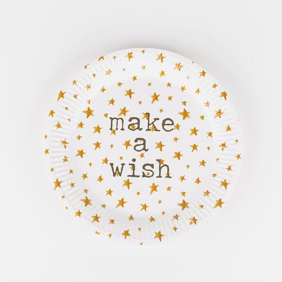 Set de 10 platos de cart&oacute;n varios modelos