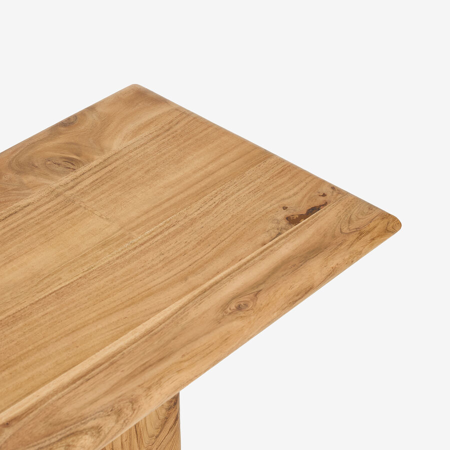 Consola de madera de acacia Moscú 130x40x75cm Clau&Chloe