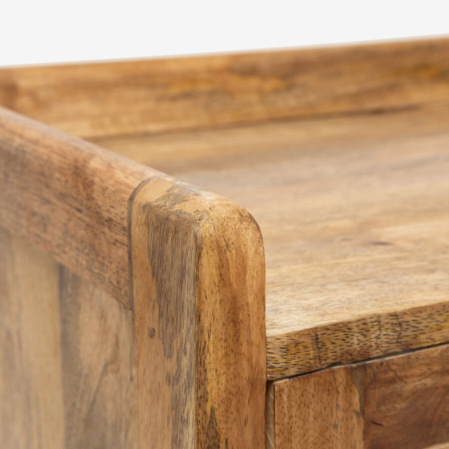 Aparador de madera de mango Merlin 180x42x82cm Clau&Chloe