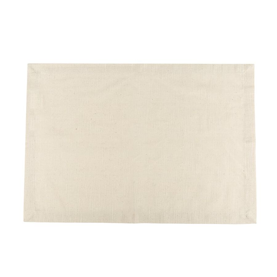 Mantel individual de algodón natural Breme 35x50cm