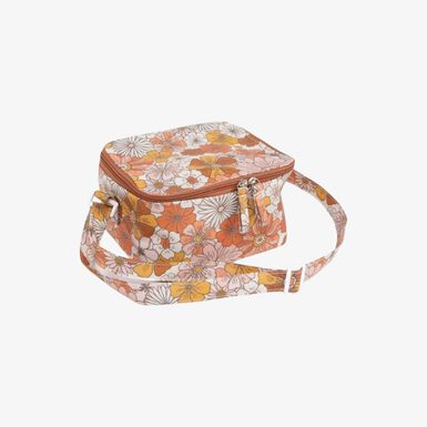 Bolsa nevera con asa impermeable Flores 40x35x40cm