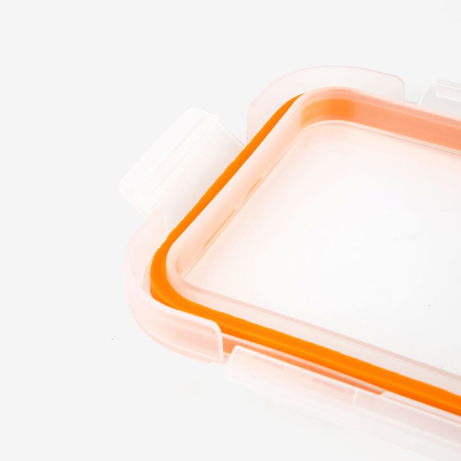 Táper de plástico rectangular hermético Tritan 19x11x5cm - 50cl