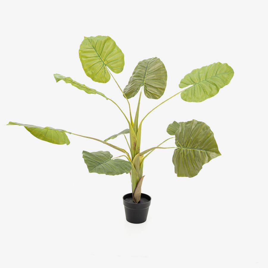 Alocasia artificial en maceta 110cm