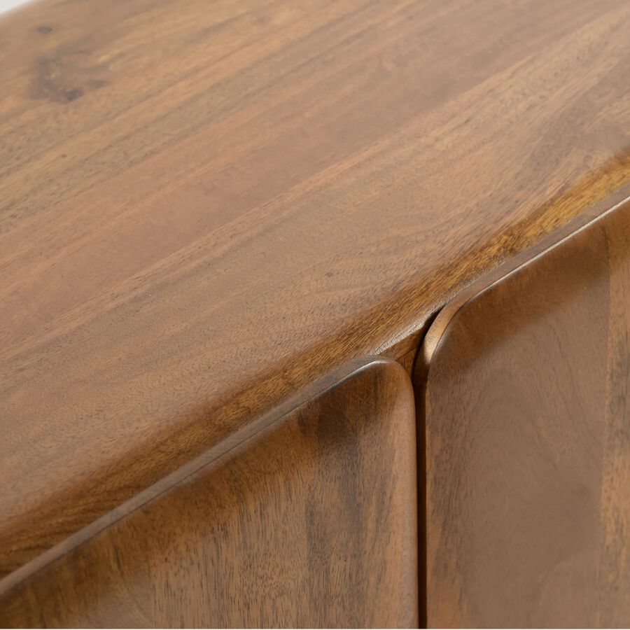 Aparador de madera de mango Brislava 160x45x75cm Clau&Chloe
