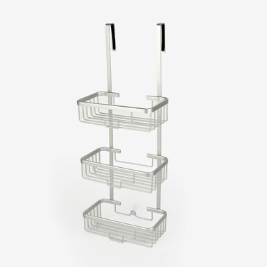 Estante de baño de aluminio Loa 23x13x61cm