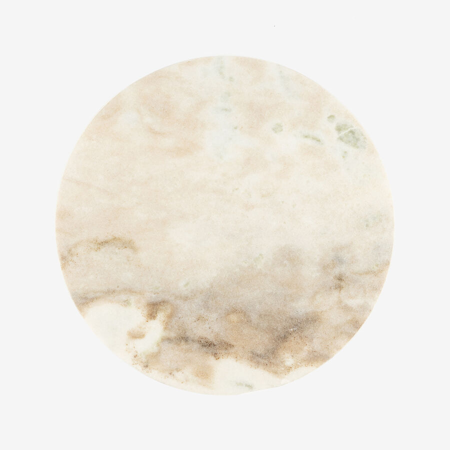 Tabla para servir aperitivos de m&aacute;rmol 24cm