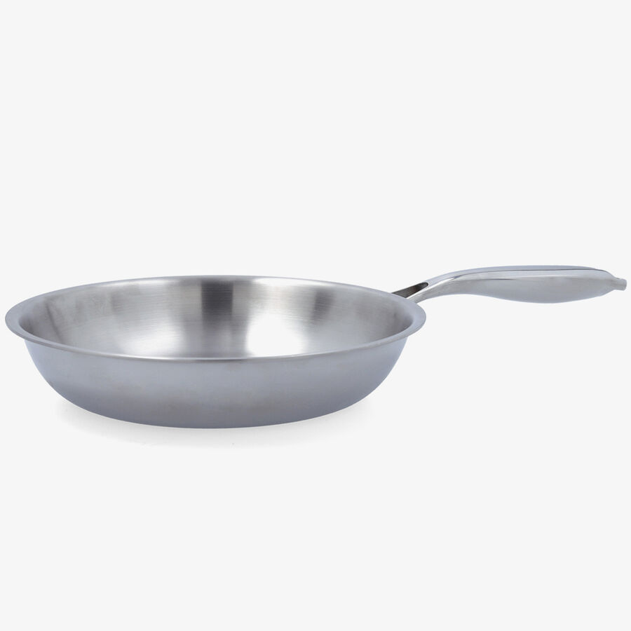 Sarten de acero in&oacute;xidable Cromo 30cm 