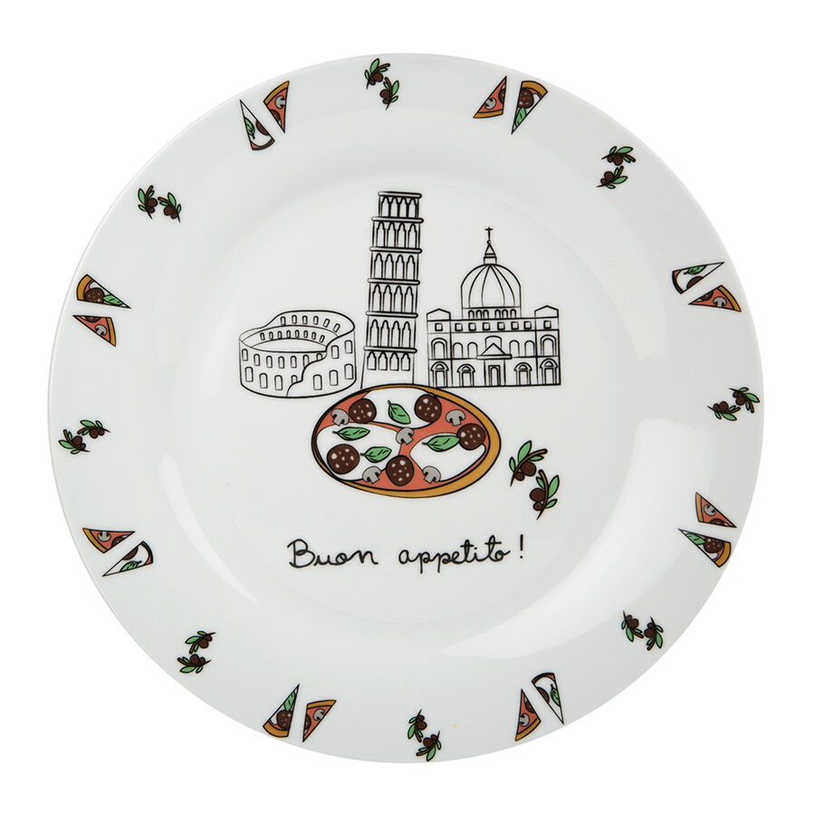 Vajilla 18 Piezas Porcelana Italia