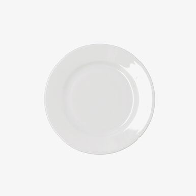 Plato blanco de porcelana Esencia &Oslash;21cm