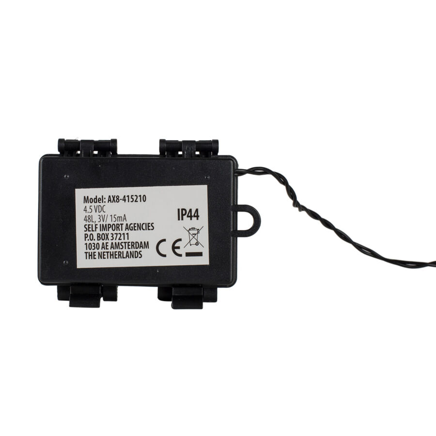 Guirnalda de luces exterior 96 LEDS luz cálida 7,5m