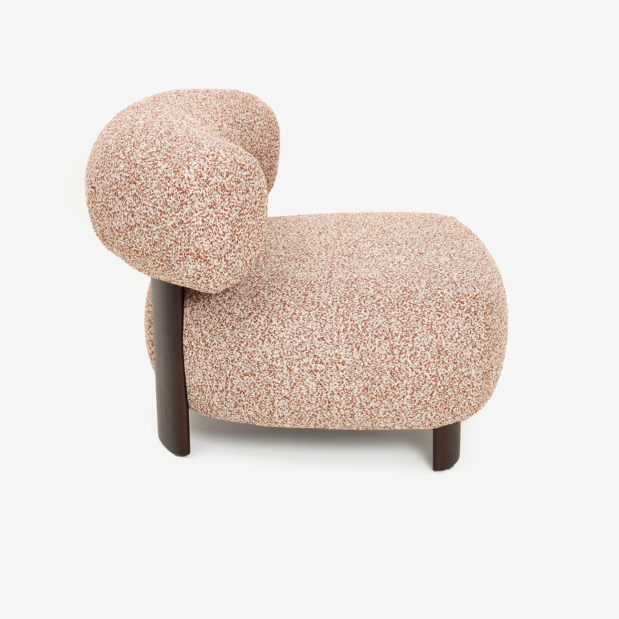 Butaca rosa Ástrid 97x92x67cm Clau&Chloe