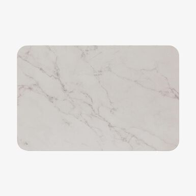 Alfombra para ba&ntilde;o de diatomita blanca Leria 39x60cm