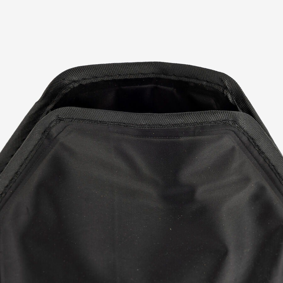 Funda enfriadora de botellas negra 16x26cm