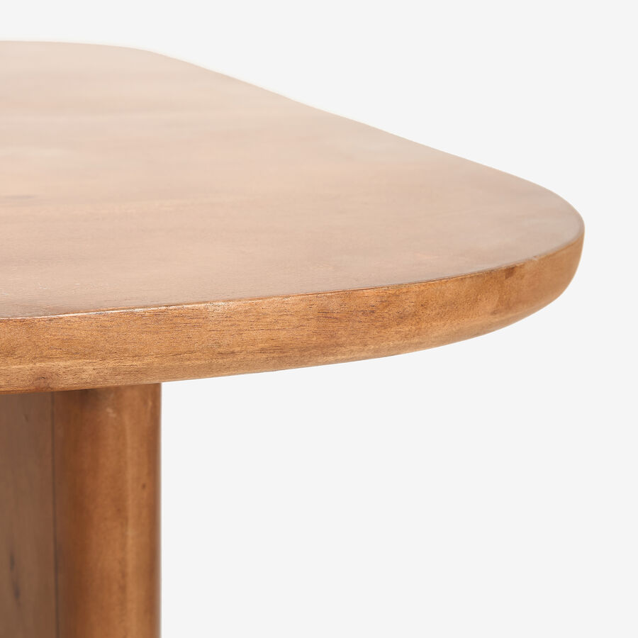 Mesa de comedor de madera acacia Napoli 200x100x76cm