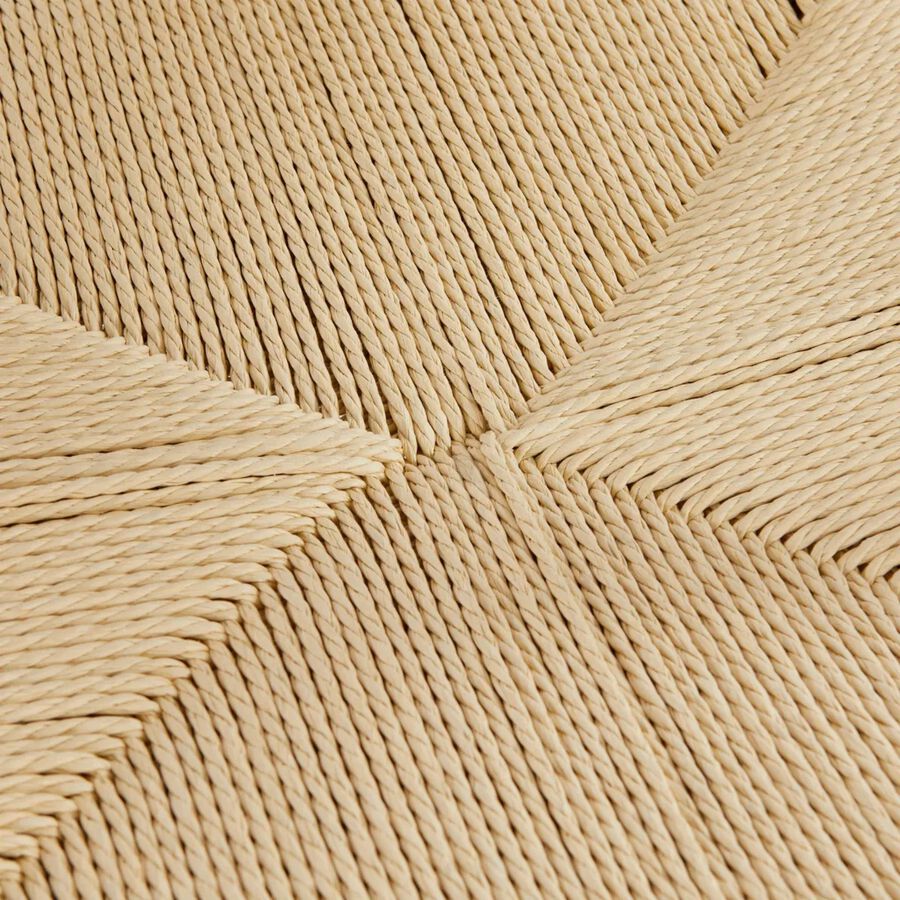 Silla de comedor de madera de haya negra Lilia 56x56x73cm