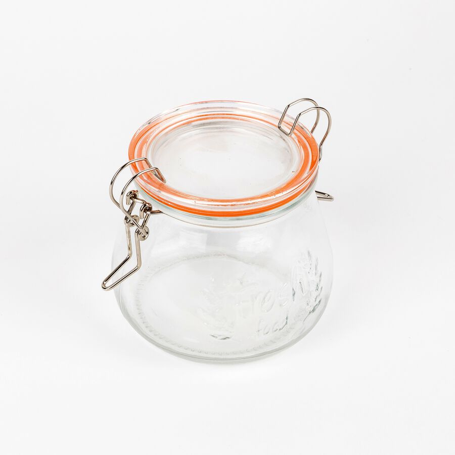 Bote herm&eacute;tico de cristal 400ml