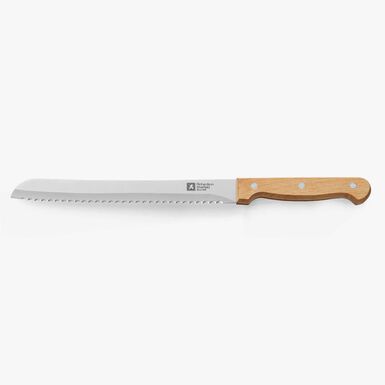 Cuchillo pan de acero inoxidable Ligna 20cm