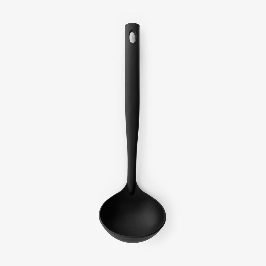 Cuchar&oacute;n sopero negro Pro 32,6cm