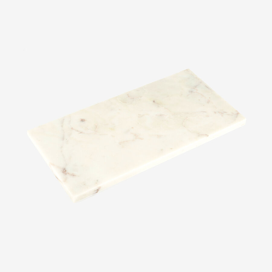 Tabla para servir aperitivos de mármol 30x10cm