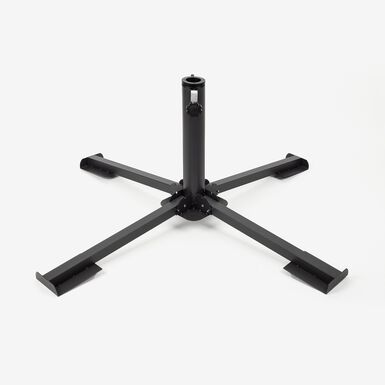 Pie de parasol de metal plegable 85x85cm
