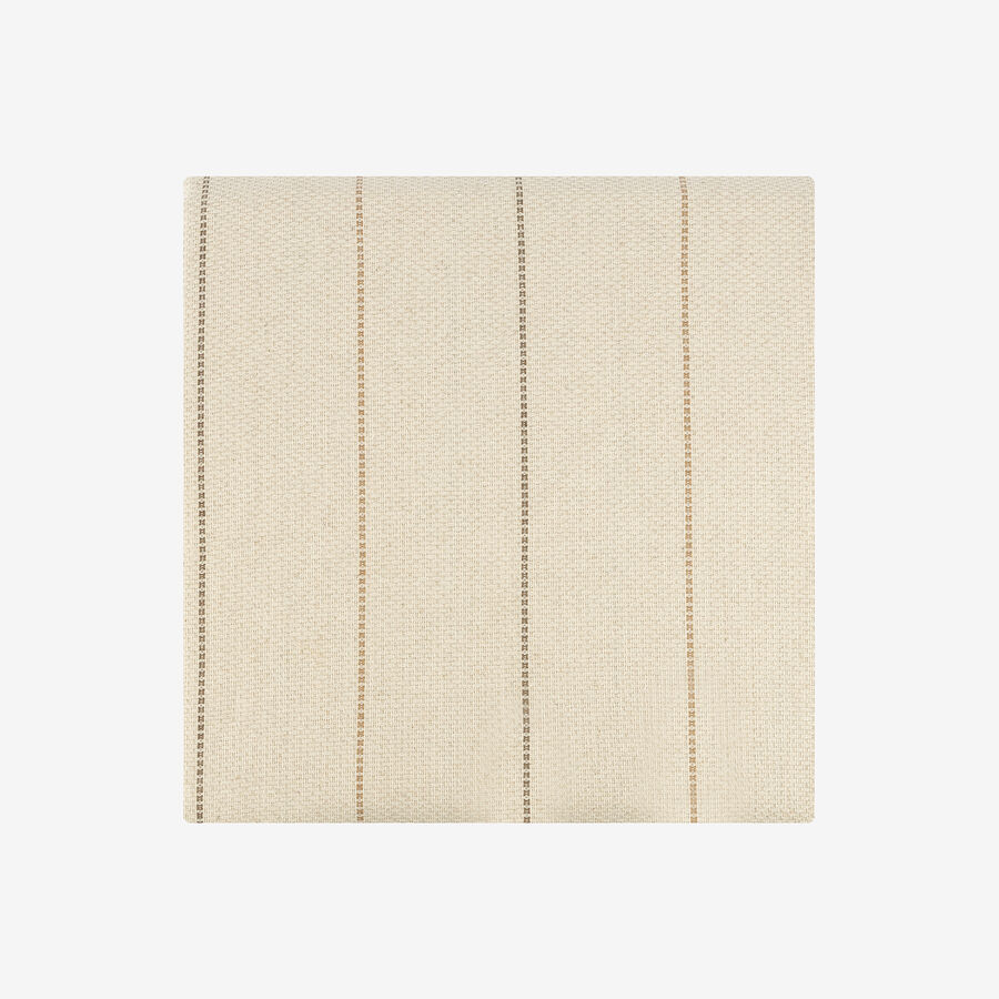 Mantel de algodón reciclado con rayas Rústico 140x250cm