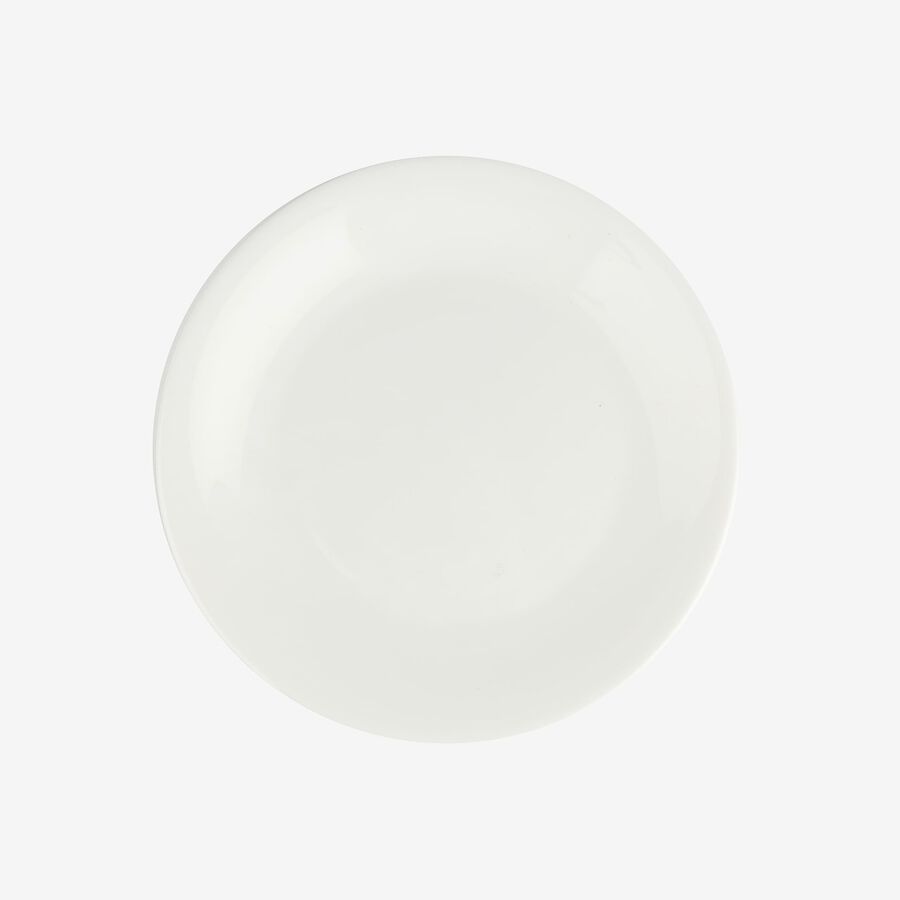 Vajilla de 18 piezas de opal blanca Vega