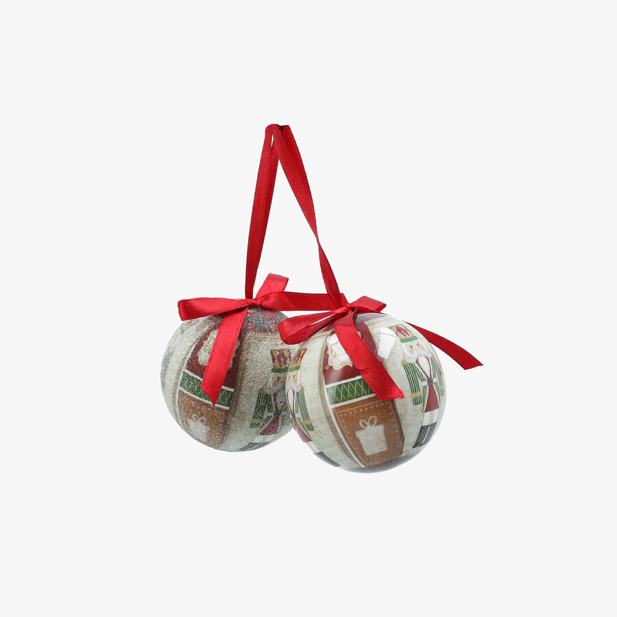 Set de 14 bolas de Navidad  de cascanueces &Oslash;7,5cm