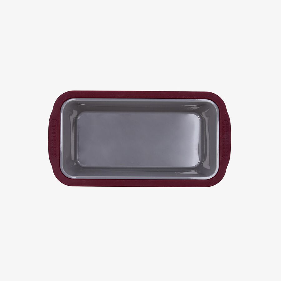 Molde de plumcake rojo de silicona Scarlet 25x13cm