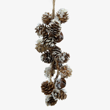 Colgante decorativo de pi&ntilde;as 31cm