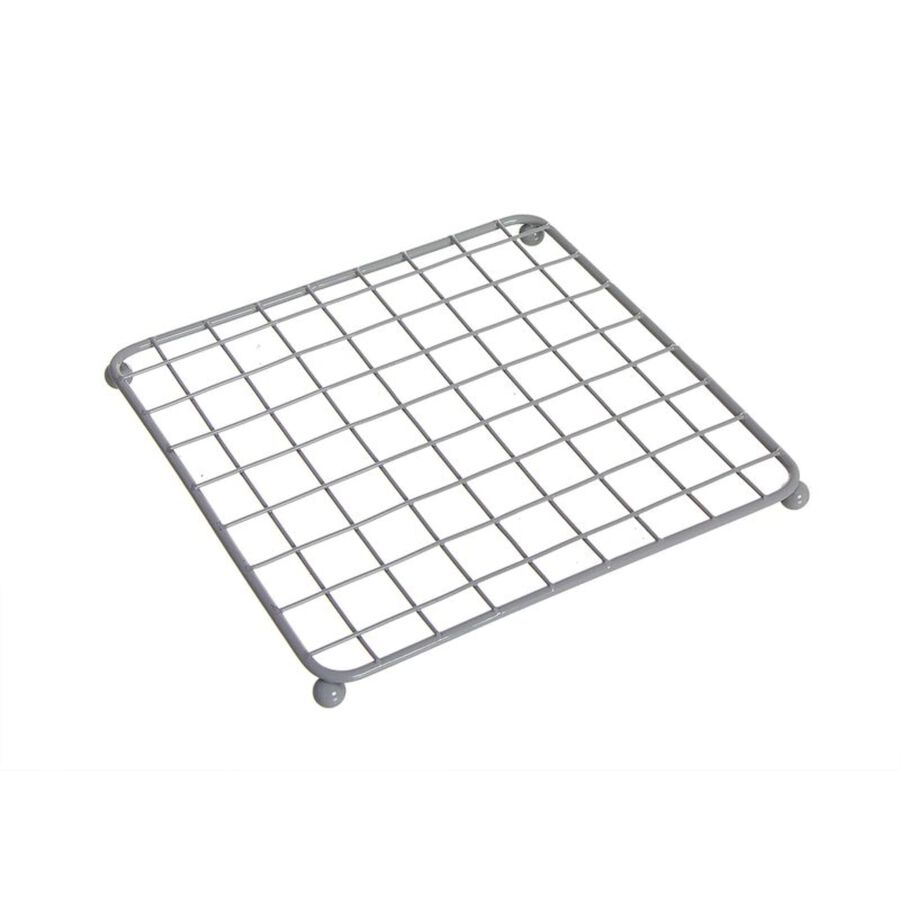 Salvamantel de metal gris Gabel 17x17cm