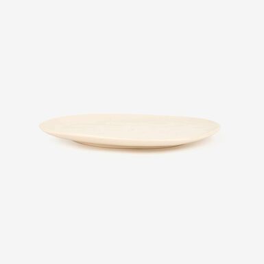 Plato llano de cer&aacute;mica blanco Posima &Oslash;23cm