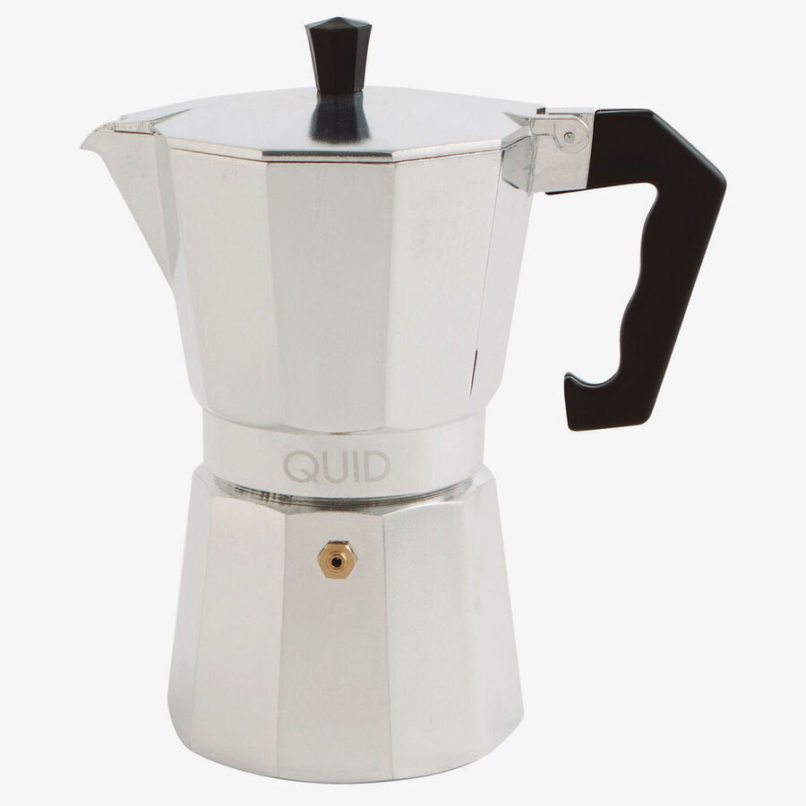 Cafetera para 12 tazas de aluminio 