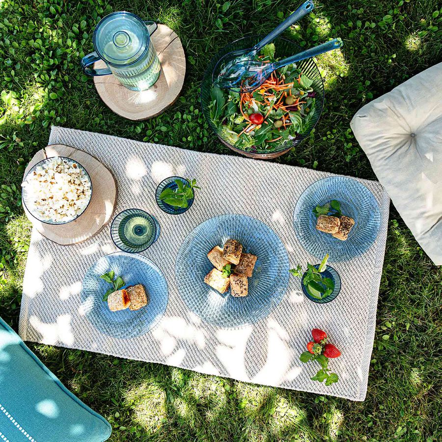 Jarra de pl&aacute;stico azul Solara 1,5L