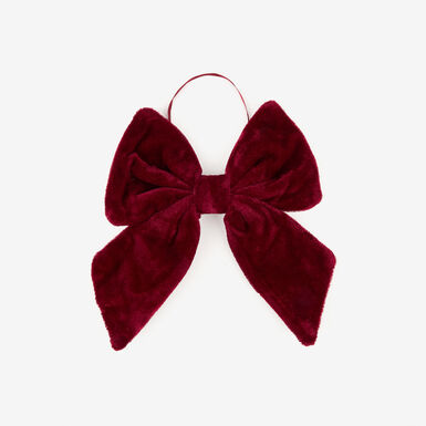 Adorno colgante Lazo rojo 15cm