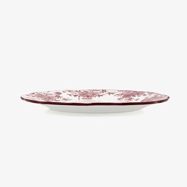 Plato llano burdeos de porcelana Charlotte &Oslash;26cm