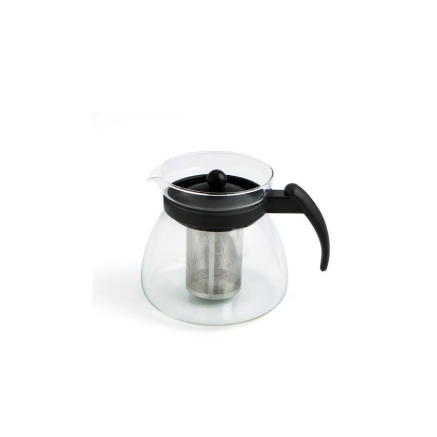 Tetera de vidrio con filtro 1,2L