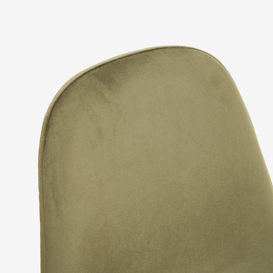 Silla de comedor velvet verde ingl&eacute;s Concept 45x45x55cm