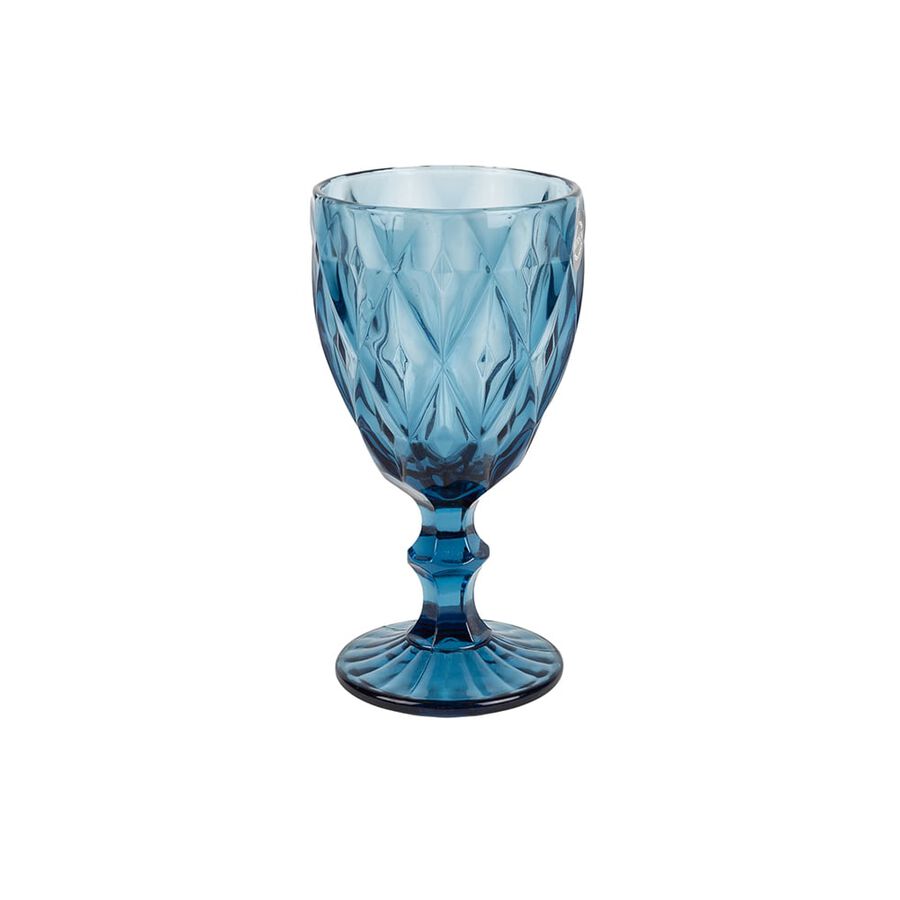 Copa de cristal azul zafiro 24cl