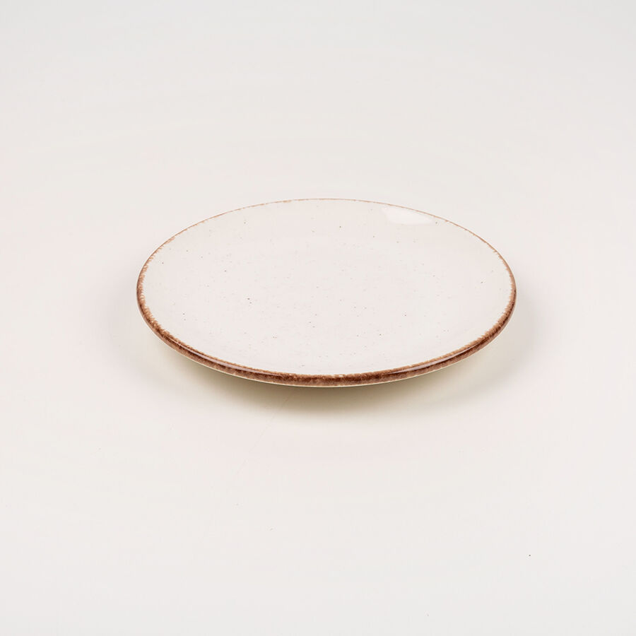 Plato de postre blanco Eo Side Ø21cm