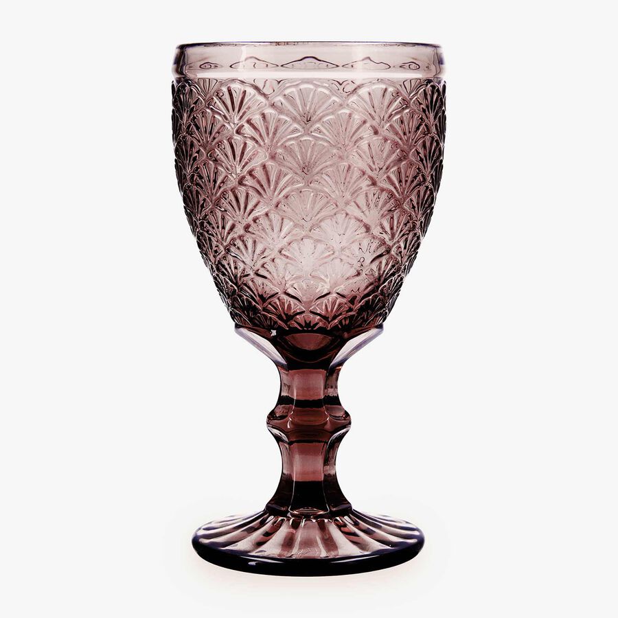 Copa de vidrio rosa Marua 35cl