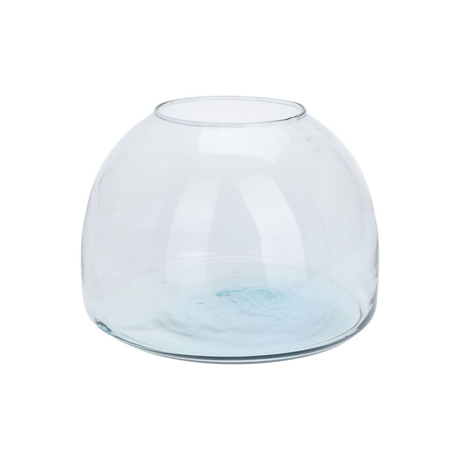 Jarrón de cristal reciclado Adonis Ø22x16cm