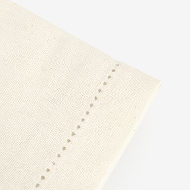 Set de 2 servilletas de algodón beige Vainica43x43cm