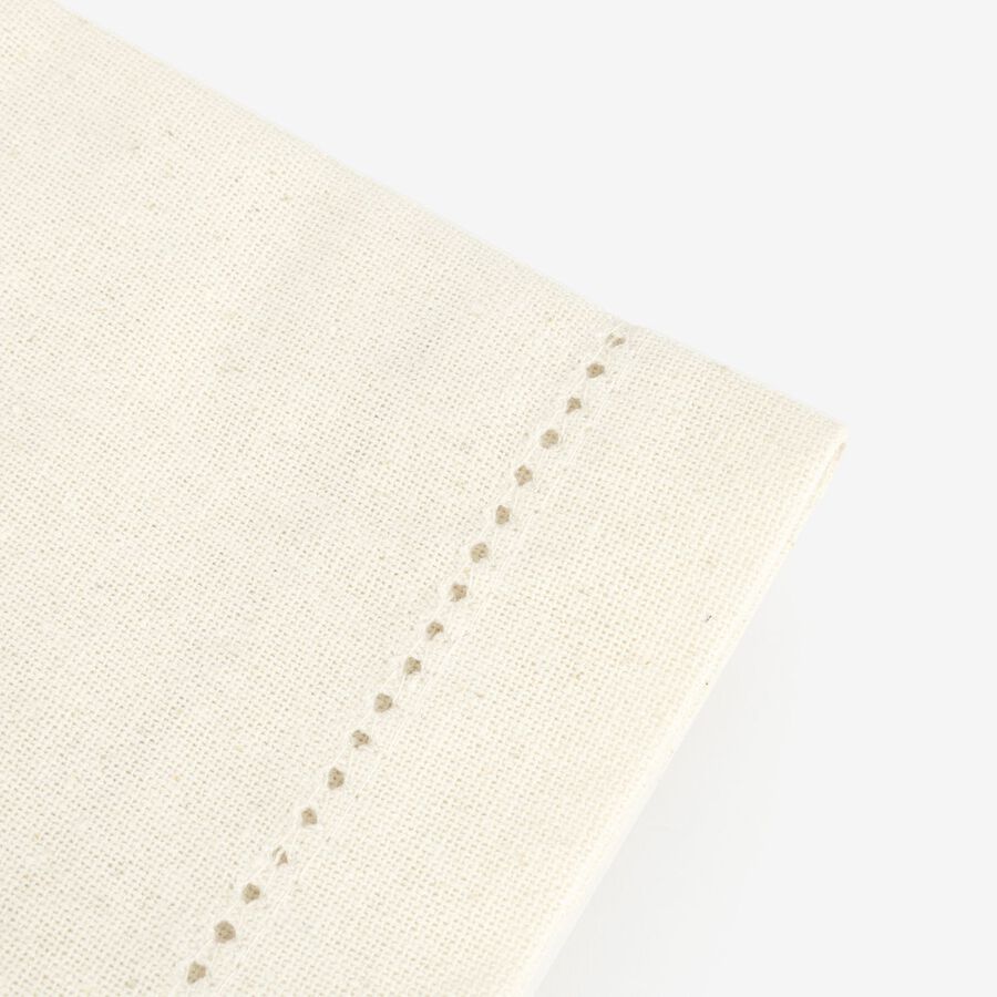 Set de 2 servilletas de algodón beige Vainica43x43cm