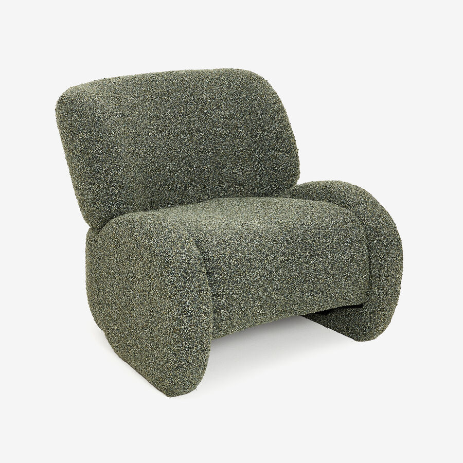 Butaca verde Telma 82x91x75cm Clau&Chloe