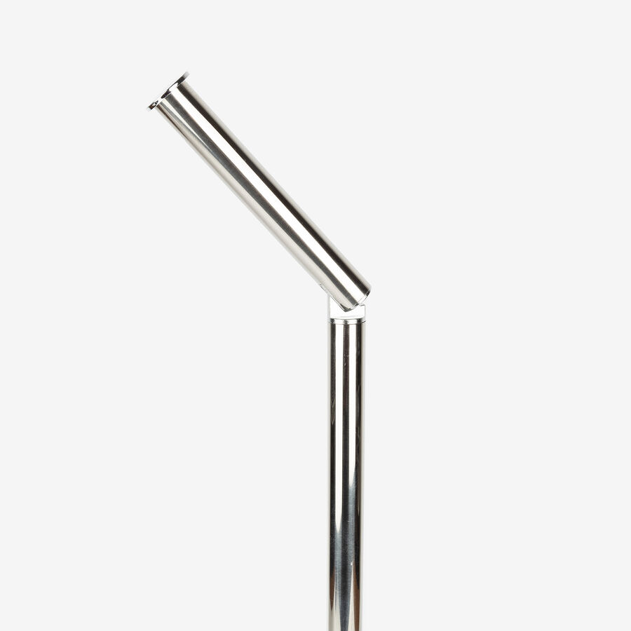 Portarrollos de baño plateado 55,5cm